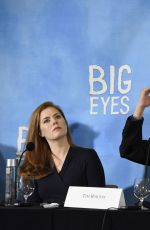 AMY ADAMS at Big Eyes Press Conference in New York