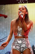 ARIANA GRANDE at Hot 99.5 Jingle Ball 2014 in Washington