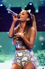 ARIANA GRANDE at Hot 99.5 Jingle Ball 2014 in Washington