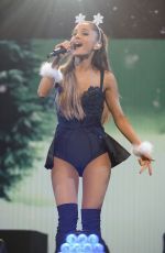 ARIANA GRANDE at Y100 Jingle Ball in Miami