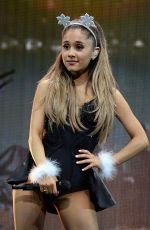 ARIANA GRANDE at Y100 Jingle Ball in Miami