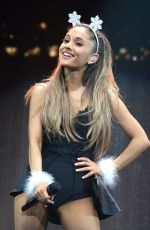 ARIANA GRANDE at Y100 Jingle Ball in Miami