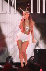 ARIANA GRANDE at Z100’s Jingle Ball 2014 in New York