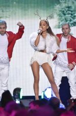 ARIANA GRANDE at Z100’s Jingle Ball 2014 in New York
