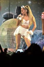 ARIANA GRANDE Performs Q102 Jingle Ball in Philadelphia