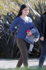 ARIEL WINTER on the Set of Modern Family in Los Angeles 1012