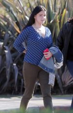 ARIEL WINTER on the Set of Modern Family in Los Angeles 1012