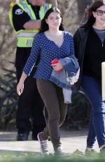 ARIEL WINTER on the Set of Modern Family in Los Angeles 1012