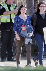 ARIEL WINTER on the Set of Modern Family in Los Angeles 1012