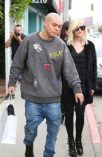 ASHLEE SIMPSON and Evan Ross Out Shopping in Los Angeles