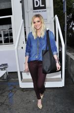 ASHLEE SIMPSON at DL Premium Denim Digital Showroom in Venice