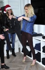 ASHLEE SIMPSON at DL Premium Denim Digital Showroom in Venice