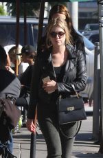 ASHLEY BENSON Arrives at Urth Caffe in West Hollywood
