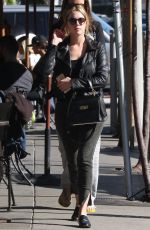 ASHLEY BENSON Arrives at Urth Caffe in West Hollywood