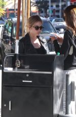ASHLEY BENSON Arrives at Urth Caffe in West Hollywood