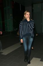 ASHLEY BENSON Heading to Boa Steakhouse in Los Angeles