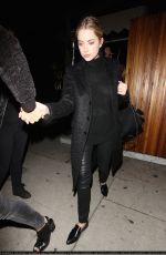 ASHLEY BENSON Leaves The Nice Guy Nightclub in West Hollywood 1712