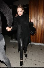 ASHLEY BENSON Leaves The Nice Guy Nightclub in West Hollywood 1712