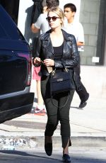 ASHLEY BENSON leaves Urth Caffe in West Hollywood 0612