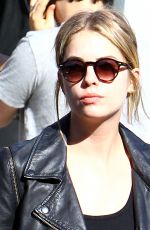 ASHLEY BENSON leaves Urth Caffe in West Hollywood 0612