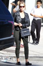 ASHLEY BENSON leaves Urth Caffe in West Hollywood 0612