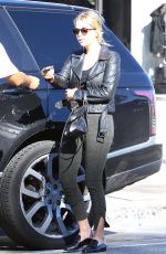 ASHLEY BENSON leaves Urth Caffe in West Hollywood 0612