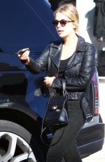 ASHLEY BENSON leaves Urth Caffe in West Hollywood 0612