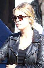 ASHLEY BENSON leaves Urth Caffe in West Hollywood 0612