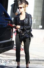 ASHLEY BENSON leaves Urth Caffe in West Hollywood 0612