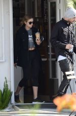 ASHLEY BENSON Out for Coffee in Los Angeles 1512