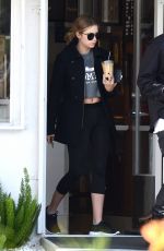 ASHLEY BENSON Out for Coffee in Los Angeles 1512