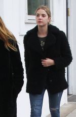 ASHLEY BENSON Out Shopping in Hollywood 1112