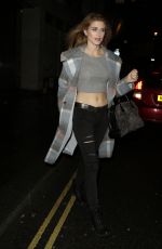 ASHLEY JAMES at Sanctum Soho Hotel Christmas Party in London