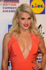 ASHLEY ROBERTS at 2014 British Comedy Awards in London