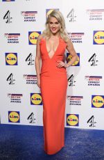 ASHLEY ROBERTS at 2014 British Comedy Awards in London