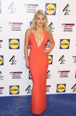 ASHLEY ROBERTS at 2014 British Comedy Awards in London