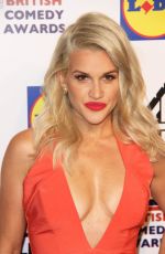 ASHLEY ROBERTS at 2014 British Comedy Awards in London