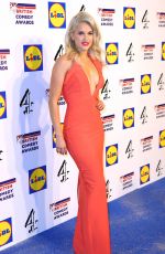 ASHLEY ROBERTS at 2014 British Comedy Awards in London