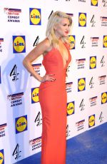 ASHLEY ROBERTS at 2014 British Comedy Awards in London