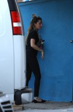ASHLEY TISDALE at a Gym in Studio City 1012