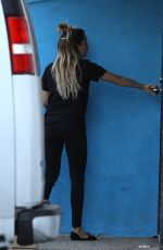 ASHLEY TISDALE at a Gym in Studio City 1012
