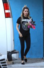 ASHLEY TISDALE at a Gym in Studio City 1012