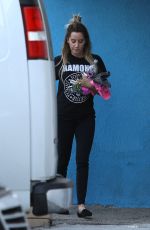ASHLEY TISDALE at a Gym in Studio City 1012