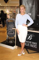 BILLIE FAIERS at Her Pushchair Range Launch at Mothercare in London