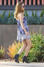 BRIDGIT MENDLER at the Set of a Photoshoot in Hollywood