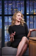CAMERON DIAZ at Late Night with Seth Meyers 1012