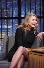 CAMERON DIAZ at Late Night with Seth Meyers 1012