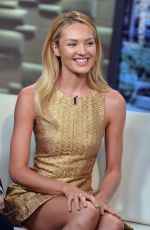 CANDICE SWANEPOEL at Fox & Friends in New York