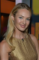 CANDICE SWANEPOEL at Fox & Friends in New York