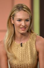 CANDICE SWANEPOEL at Fox & Friends in New York